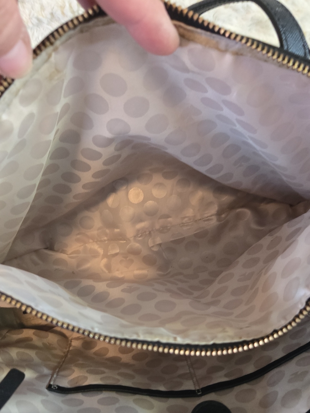 Kate Spade New York Black Saffiano Leather Tote - Picture 7 of 9